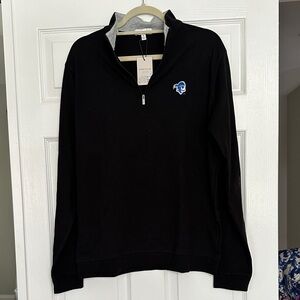 Peter Millar Black and Gray Pullover